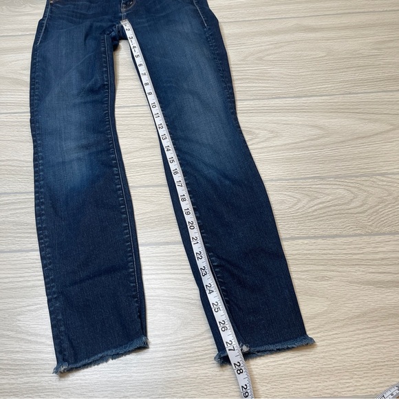 MOTHER Looker Ankle Frey MidRise Skinny Jeans in Wash No Play Women’s size 24 - Picture 14 of 16